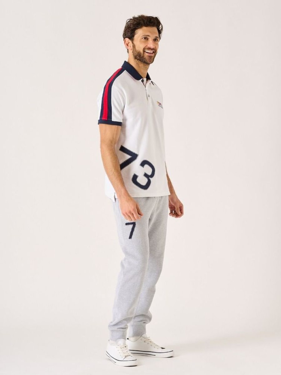 Quba & Co Massey X-Series White Polo Shirt Wholesale