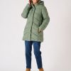 Quba & Co Sage Green Padded Coat - Plover Online