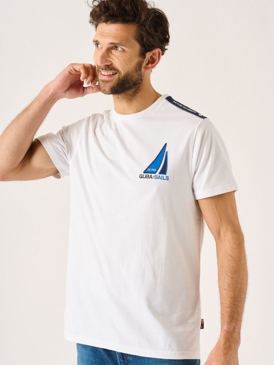 Quba & Co Hearst X-Series T-Shirt White New