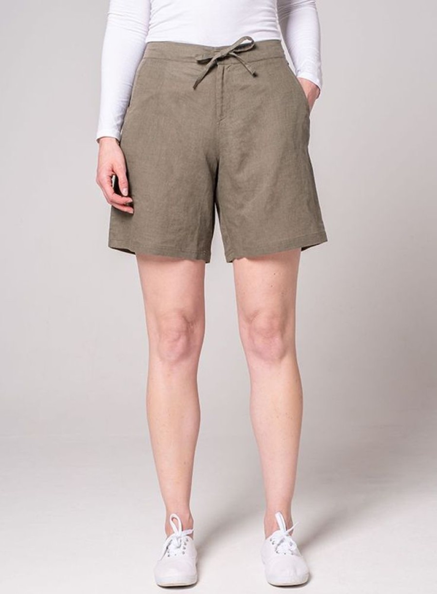 Quba & Co Monika Shorts - Khaki Green Hot