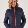 Quba & Co Ayside Navy Padded Down Jacket Clearance