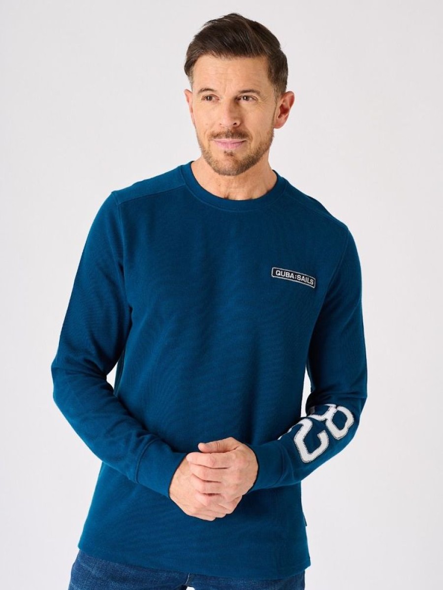 Quba & Co Dark Teal X-Series Long Sleeved Ribbed T-Shirt - Mayfield Best