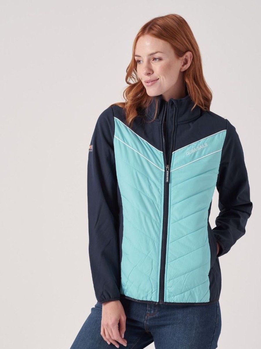 Quba & Co Impatien X-Series Navy And Blue Softshell Jacket Best