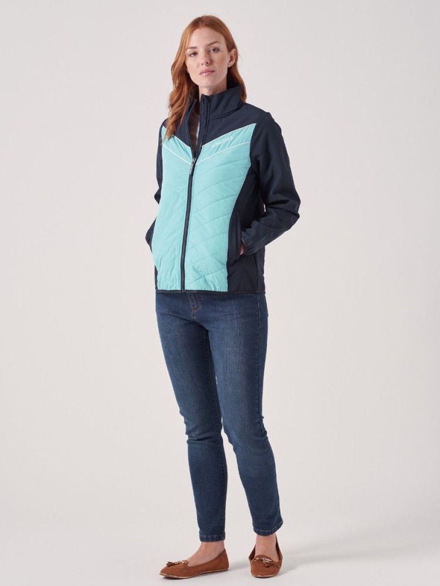 Quba & Co Impatien X-Series Navy And Blue Softshell Jacket Best