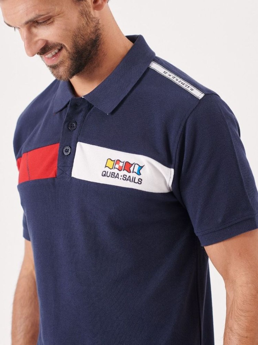 Quba & Co Kyburg X-Series Navy Polo Shirt Best